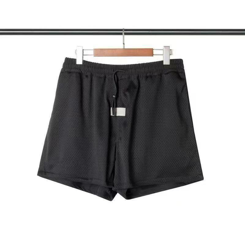 Cross-Border Foreign Trade New Loose Casual Shorts Comfortable Summer Sports Double-Layer Mesh High Street Trendy Basketball Shorts