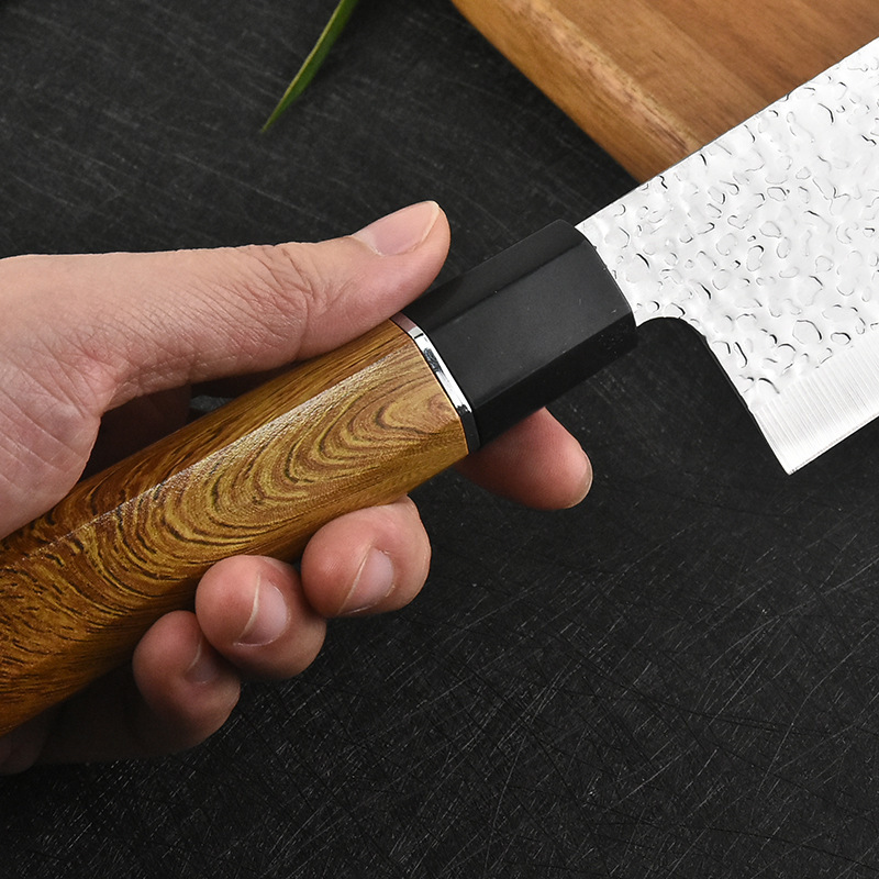 鍛造日本式ハンマーナイフ手作り鍛造寿司料理キッチンナイフ台所中性料理ナイフ料理人専用ナイフ包丁|undefined