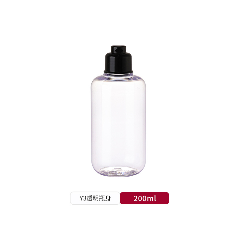 300 envases de botellas dispensadoras de cosméticos Pure Dew de Guangzhou, 200 en stock, botellas de plástico con tapas abatibles, botellas pulverizadoras