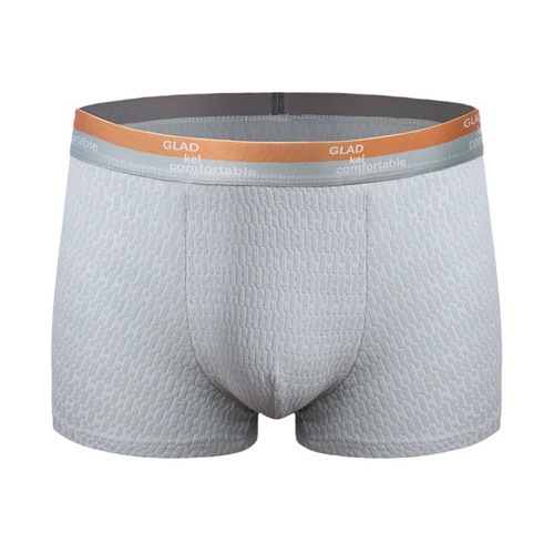 Men's underwear baby cotton comfortable and soft winter mid-waist young boys bubble cotton pure cotton boxer shorts shorts