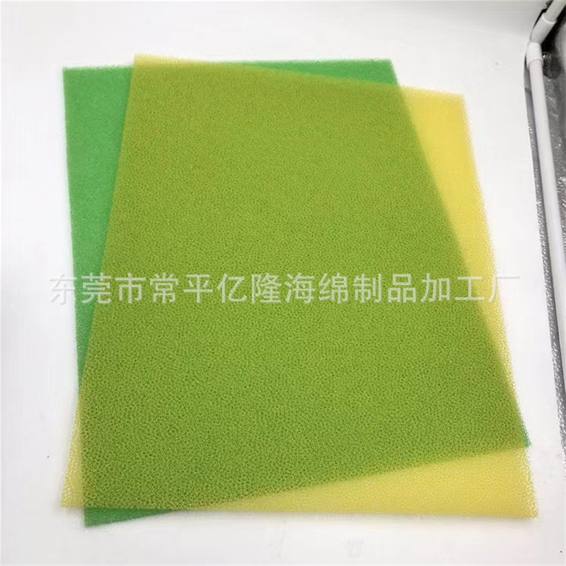 厂家供应防尘阻燃空气过滤棉 一体空心吸油棉棒 大小可裁切过滤棉