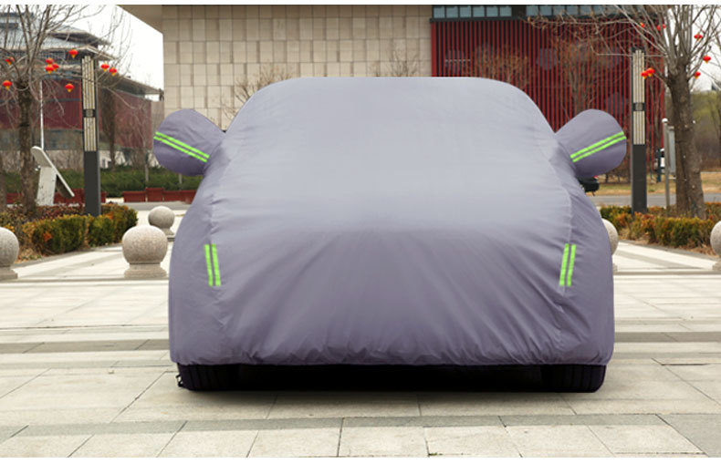 in stock Car Clothes Full Cover Four Seasons Universal Thickened Cotton Waterproof Anti-hail Sunshade Sunscreen Car Clothes Car Cover