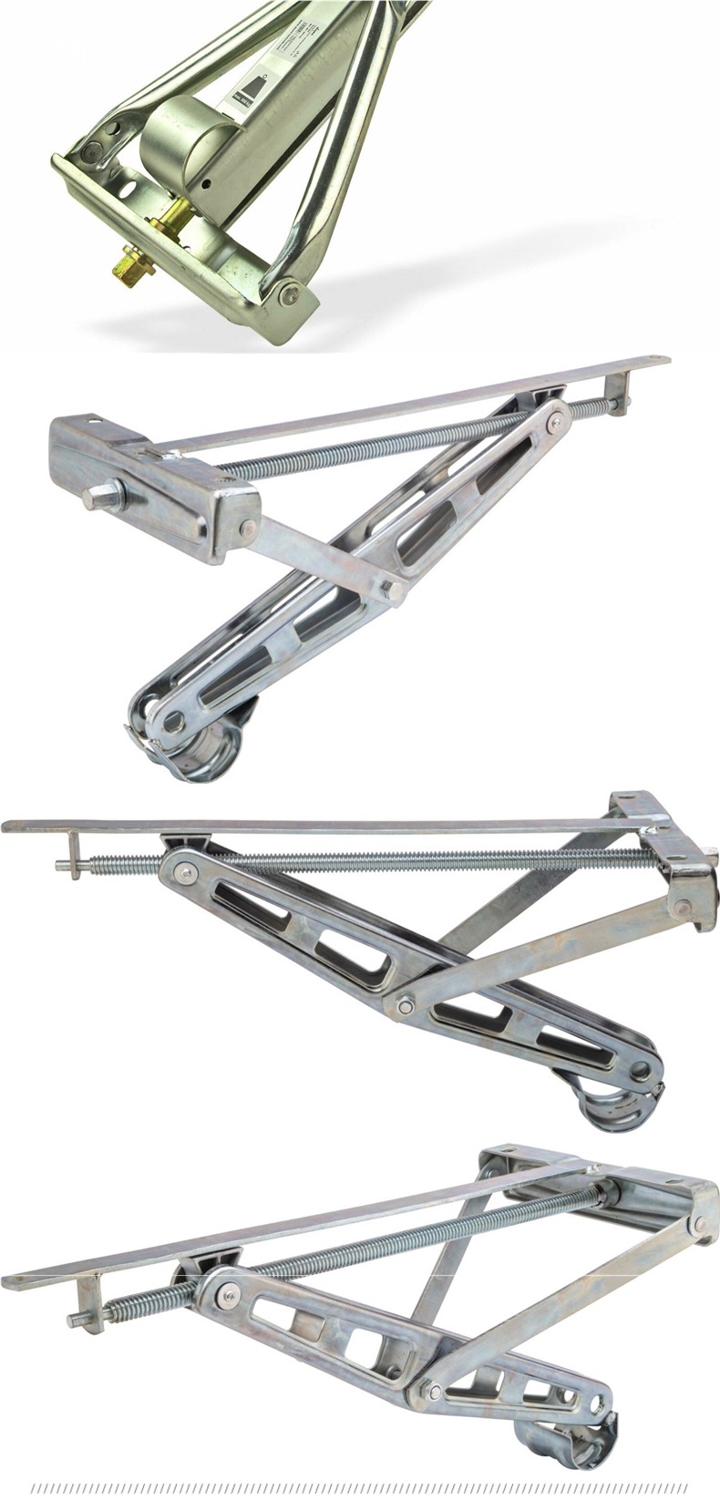 Trailer Rv Outrigger Support Leg 0kg Top Bracket Balance Stable Lift Camper Parking Support Leg Frame