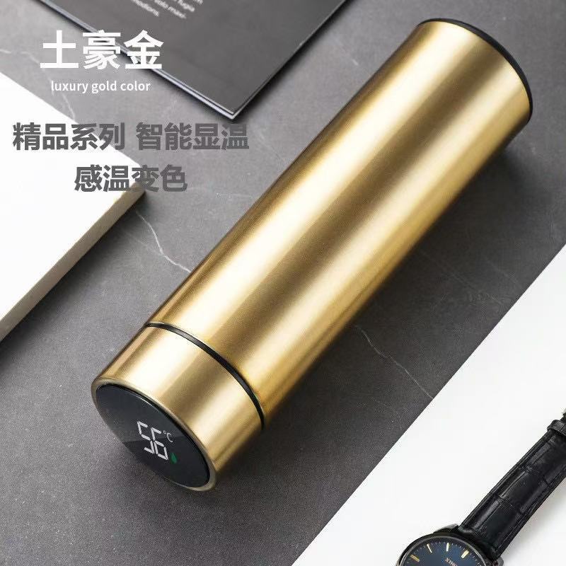 Taza de agua inteligente 316 de acero inoxidable 304 Taza recta de separación de té Regalo unisex Vaso de agua con aislamiento de letras de negocios