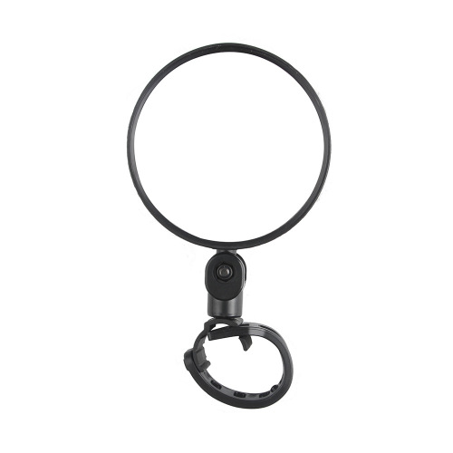 Bicycle rearview mirror, wide-angle convex mirror, bicycle reflector, mountain bike rearview mirror, silicone handle rearview mirror