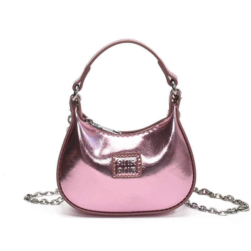 Bolso de cadena de niña brillante de moda coreana mini bolso de bebé de estilo occidental nuevo bolso de accesorios para niños de comercio exterior marea