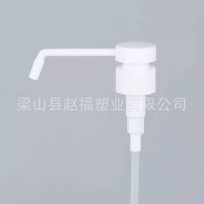 赵福塑业塑料长杆喷雾泵洗手液消毒水喷头28牙按压式长嘴乳液泵头
