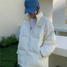 2025冬季新款羽绒服女短款加厚韩版时尚保暖白鸭绒面包服休闲外套