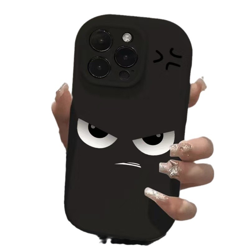 Fierce Expression Suitable For IPhone 16 Iphone 15 Trendy 14 Plus Phone Case 17 Pro Max Quirky 13 Personality_voghion.com