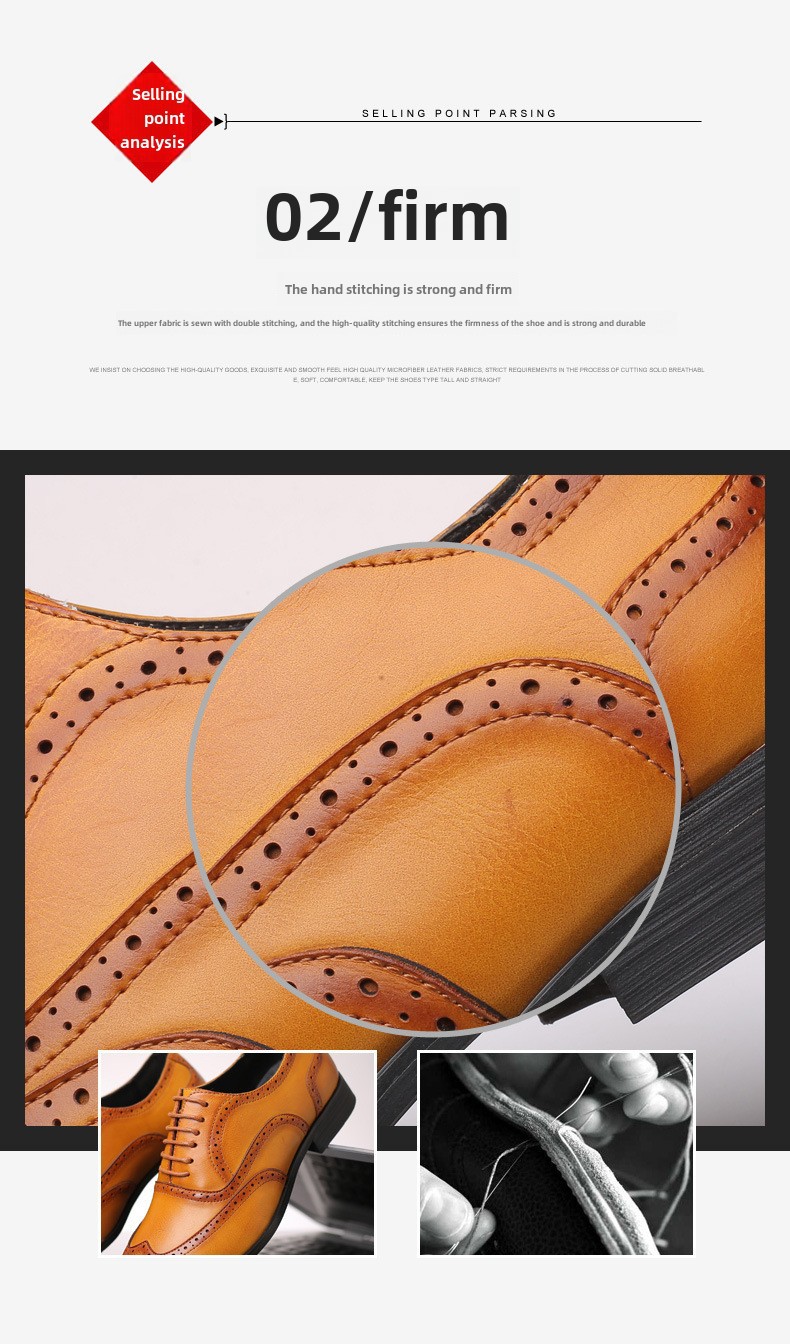 Factory direct supply spring new formal casual men's shoes Oxford Business Men's shoes cross-border for a generation of hair_vogvips.com