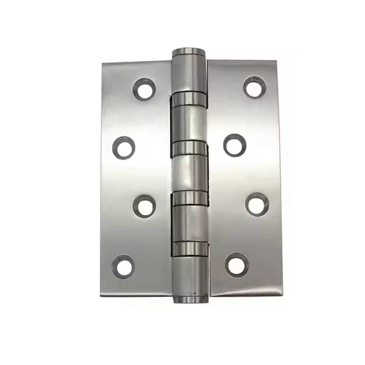 bisagra de acero inoxidable 304 bisagra de 4 pulgadas de espesor bisagra de cojinete silencioso personalizada bisagra de puerta de madera interior gruesa