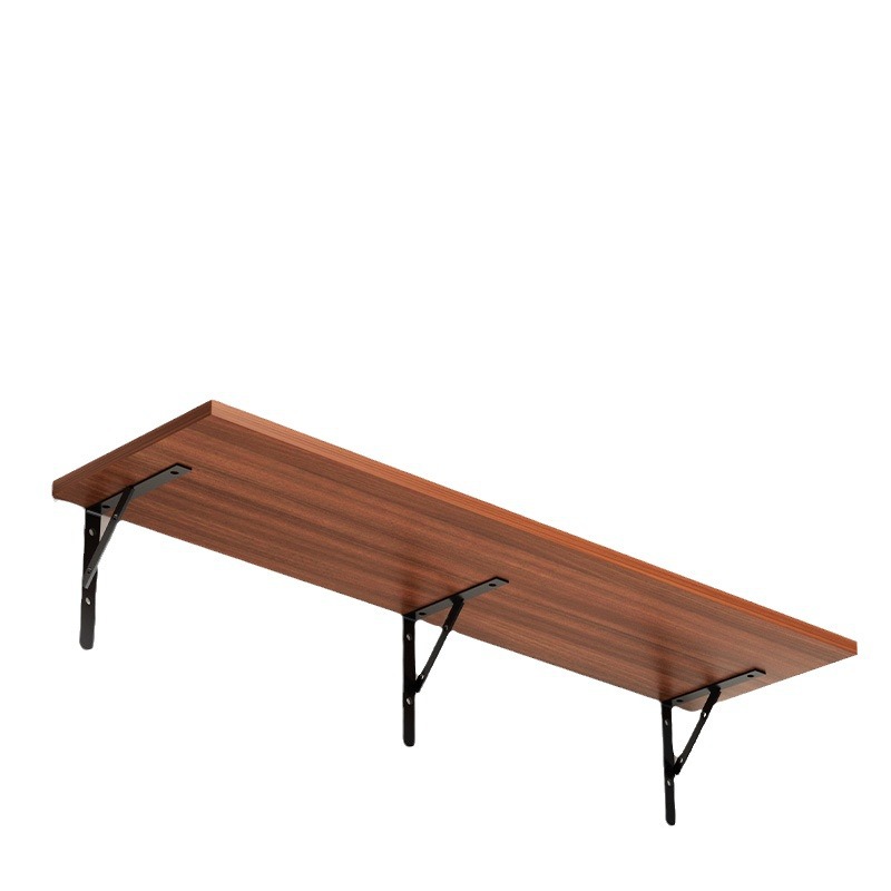 Estante de pared estante de pared librería de pared tipo pared sin perforación estante de palabra tablero de madera soporte fijo tablero laminado de pared superior