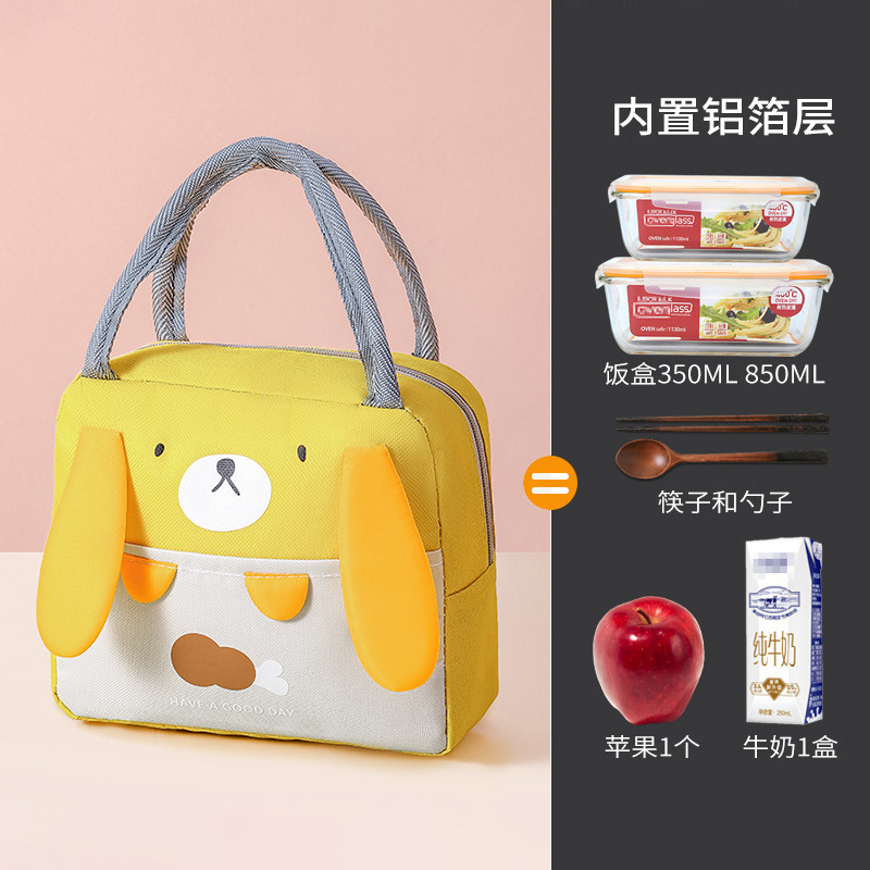 アニメ弁当袋手提げ弁当袋立体ランチバッグ厚手アルミ箔大容量手提げバッグ新型弁当袋|undefined