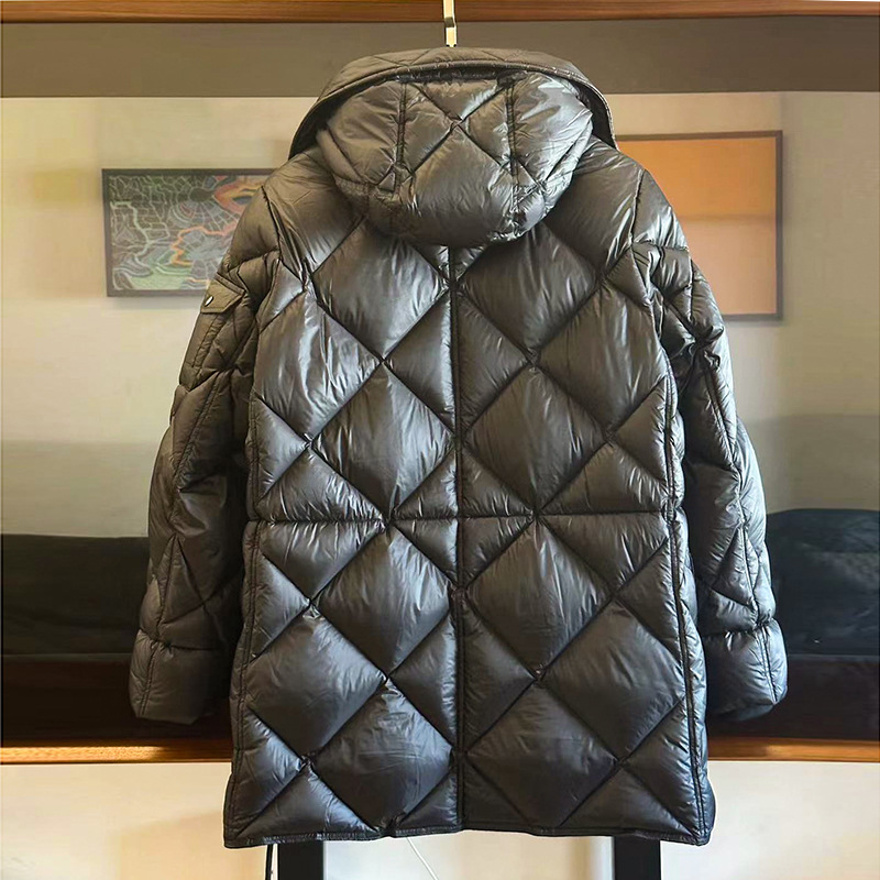 Long down jacket