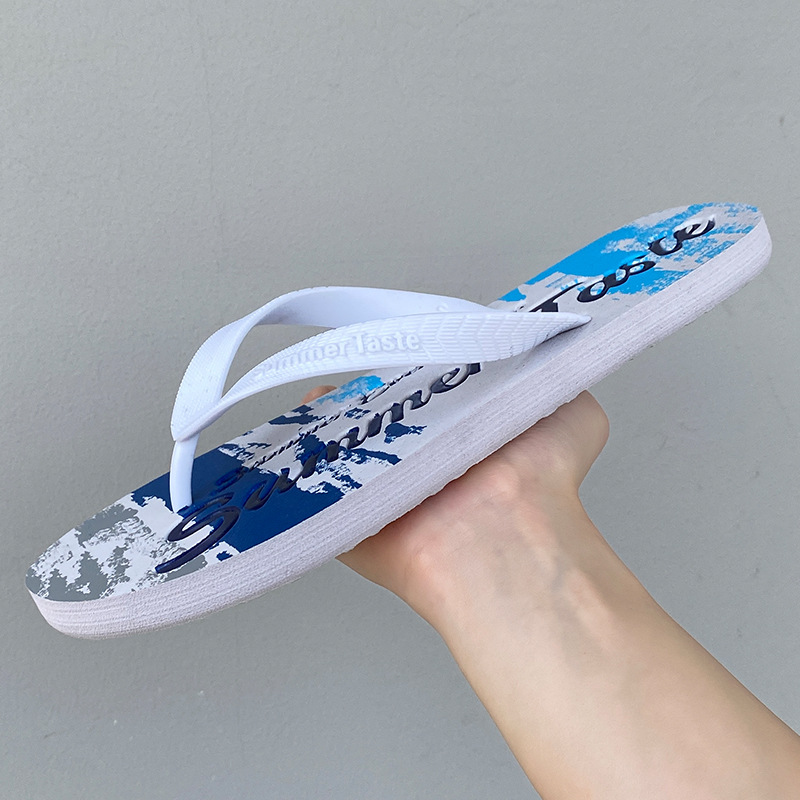 Zapatillas al por mayor para hombres zapatillas de baño estudiantes antideslizantes nuevos clipes versátiles baños transpirables simple turismo de playa