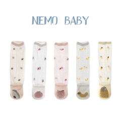 Spring and summer 2023 newborn baby anti-mosquito socks combed cotton boneless loose mouth baby socks 0-3 years old children's cotton socks