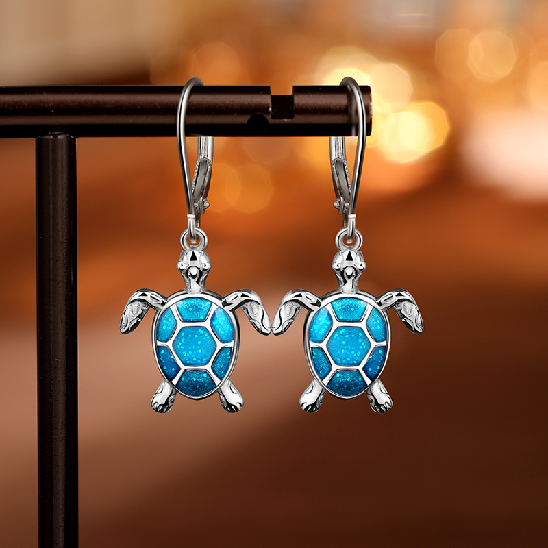 Pendientes de plata de ley 925 de venta caliente transfronteriza europea y americana