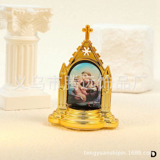 Retro resin plastic craft photo frame creative religious Maria Angel decoration home desktop decoration ornaments