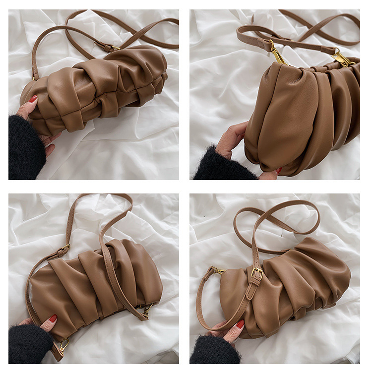 2021 Autumn And Winter New Trendy All-match Messenger Niche Fashion One-shoulder Cloud Bag display picture 2