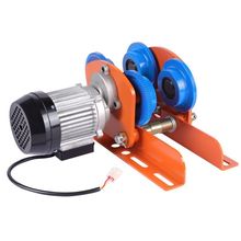 微型电动葫芦手推跑车220v家用起重吊机单轨道小车工字钢滑轮滑车