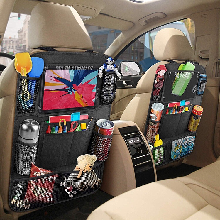クロスボーダー専用車シート収納袋折りたたみ式椅子バックポケットオックスフォード布収納袋新型キック防止収納袋|undefined