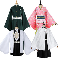 鬼滅の刃cos甘露寺蜜璃着物cos服鬼滅無一郎香奈コスプレ服