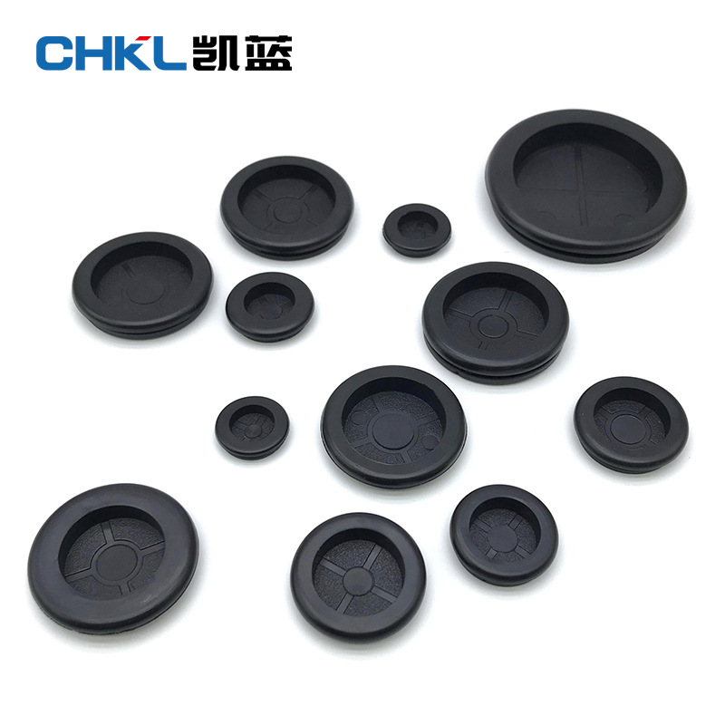 单面橡胶护线圈 绝缘O型密封圈 防尘环保阻燃保护套厂家批发