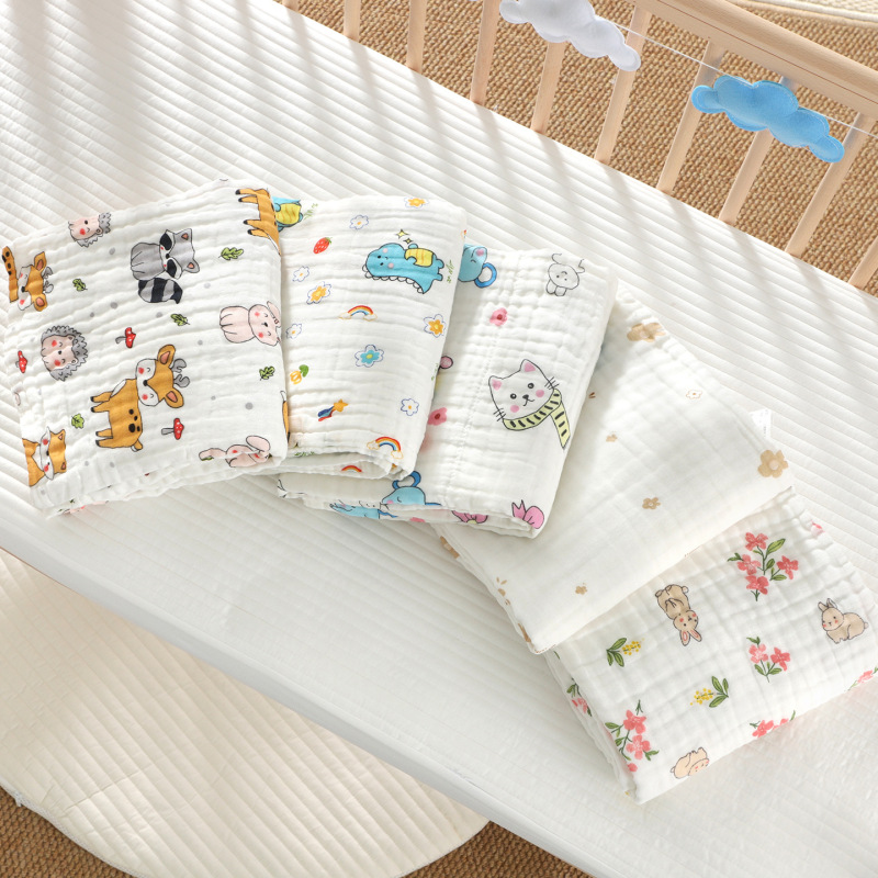 ベビーバスタオル ガーゼ吸水性 新生児用品 純綿 幼児用 増粘ベビーバスタオル 純綿タイプA|undefined