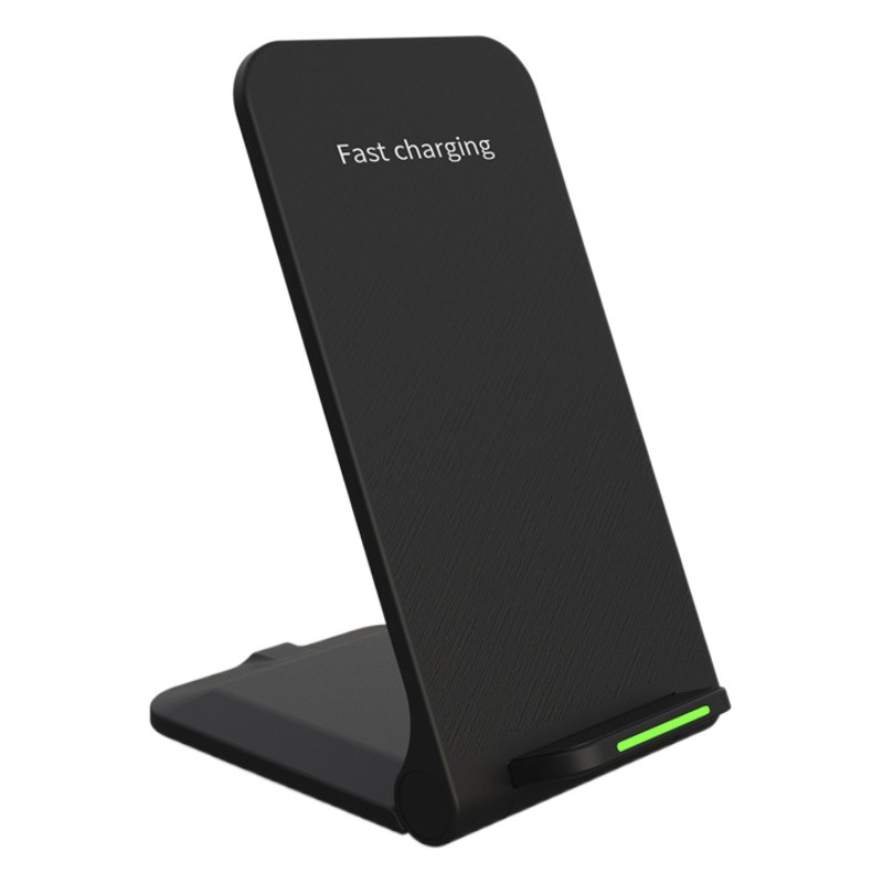Cargador inalámbrico, soporte plegable para teléfono, adecuado para iPhone, Samsung, Huawei, carga rápida de 15W, carga rápida plegable