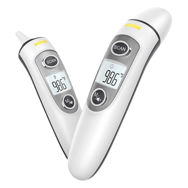 Трансграничный китайский и английский термометр для лба бытовой термометр Bluetooth ушной термометр инфракрасный термометр для лба уха двойного назначения