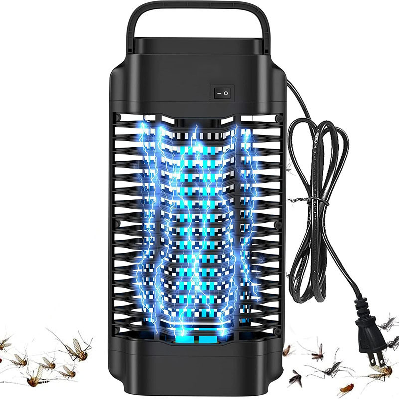 Cross-Border Supply Amazon Manufacturer Mosquito Killer Lamp 4200V Indoor and Outdoor Courtyard 18W Electric Shock Mosquito Killer Device