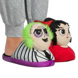 跨境新款 Beetlejuice plush Slippers 甲壳虫汁毛绒玩具公仔玩偶