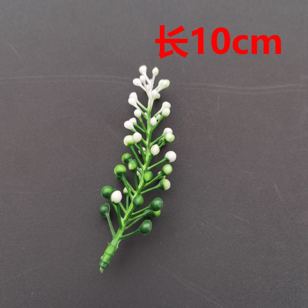 Imitación de hojas verdes hierba de agua hoja persa decoración de flores de boda pared flor de pecho accesorios de muñeca flores diy accesorios hechos a mano