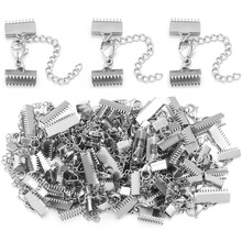 不锈钢包线夹片皮绳马夹扣龙虾扣尾链 diy手链项链扣连接扣