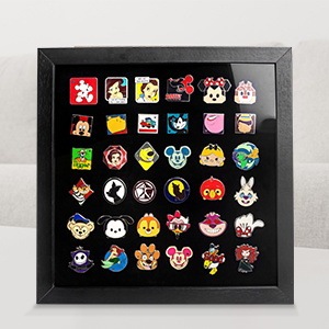 Enamel Needle Display Frame Commemorative Badge Sponge Base Plate Photo Frame Brooch Earrings Necklace Storage Frame Amazon Explosion