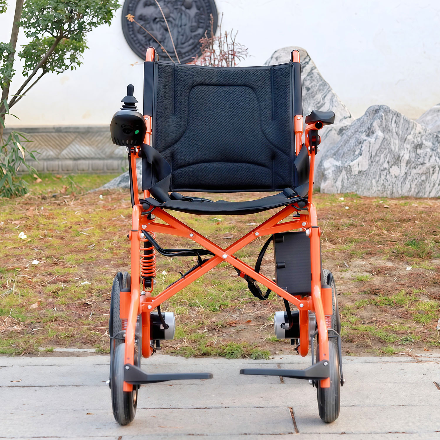 Electric Wheelchair Manufacturer for the Elderly, Fully Automatic Foldable Lightweight Mobility Scooter with Smart Lithium Battery