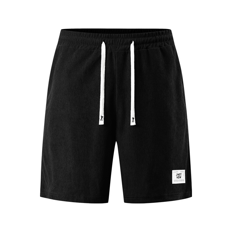 Pantalones europeos de primavera y otoño transfronterizos pantalones deportivos relajados de gran tamaño pantalones deportivos casuales de moda juvenil con cinco puntos fuera