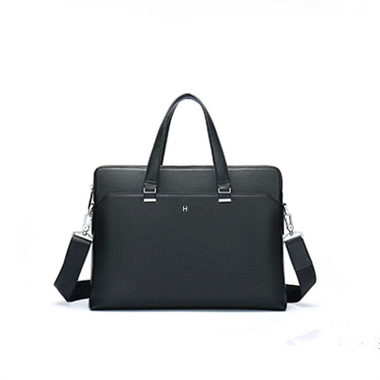 Shenzhen factory customized 2021 new European and American fashion Men's computer bag official document business handbag