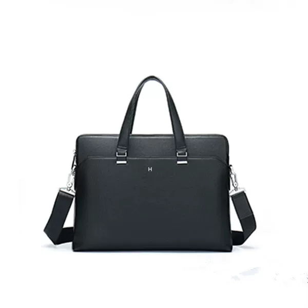 Shenzhen factory customized 2021 new European and American fashion Men's computer bag official document business handbag