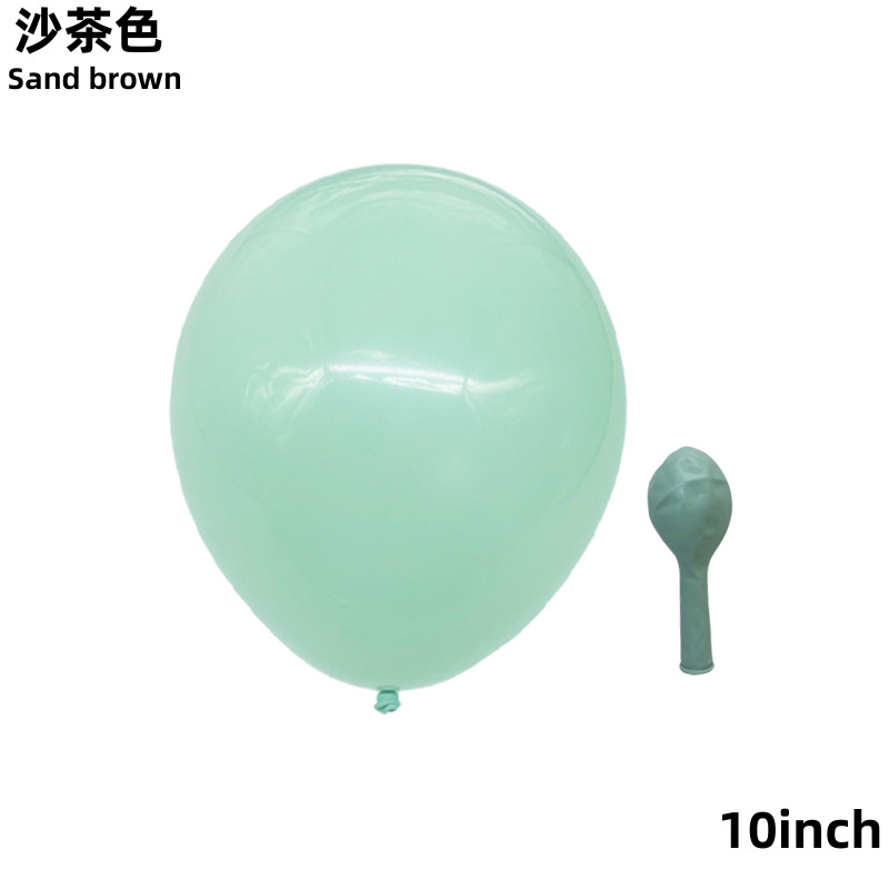 Globo mate personalizado de 10 pulgadas engrosado decoración de la sala de bodas decoración de la fiesta de cumpleaños globo de impresión de Navidad al por mayor