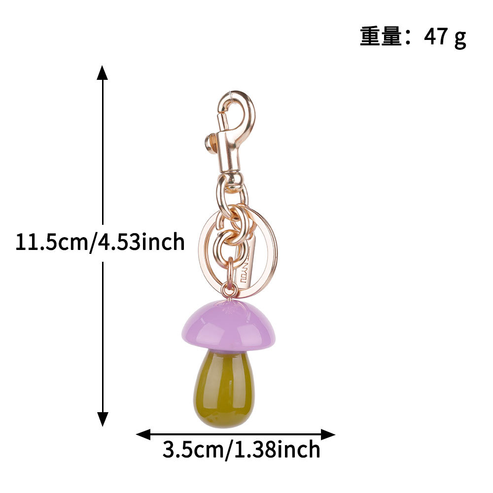 Transfronterizos directamente para bolsas de cereza colgantes de moda llaveras de automóviles llaveras de Amazon llaveras de metal accesorios de bolsas al por mayor