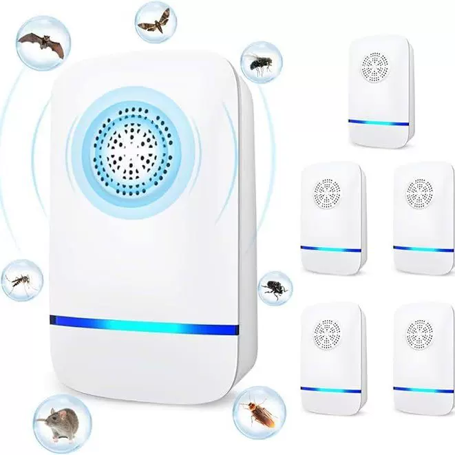 超声波 驱蚊器 驱虫器驱鼠器家用驱蚊灯驱蟑螂器智能灭蚊器批发