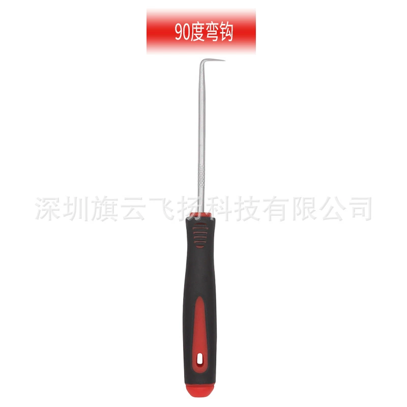4-piece oil seal puller and extractor hooks for replacing oil seals, disassembly tools, sealing ring gaskets, powdering tool