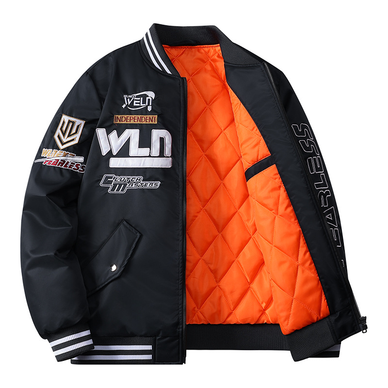 Men's Thick Cotton Pilot Jacket For Autumn And Winter Casual Style_voghion.com
