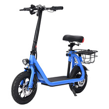 小哈雷电动买菜车 代步可折叠车E-scooter成人踏板车带电外贸跨境