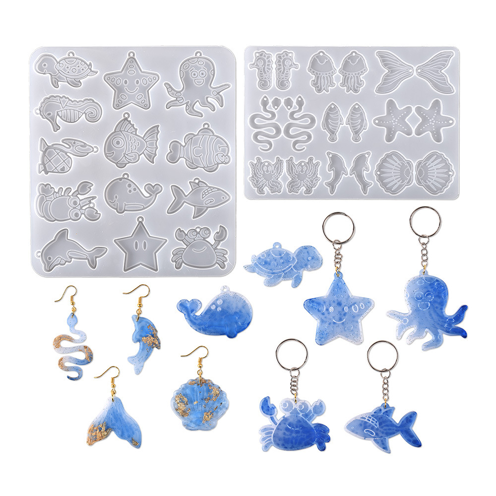 Marine earrings