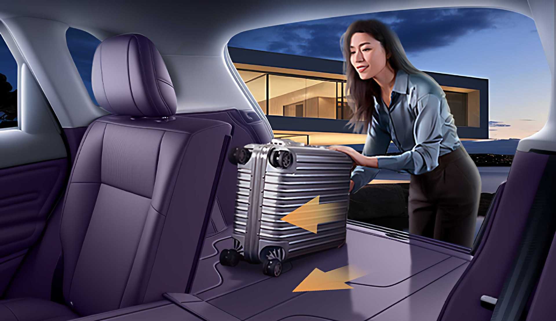 Suitable for Zero Lafa5 Trunk Mat Full Surround 26 Car Modification Interior Decoration Accessories Trunk Mat