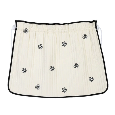 Sun shade: heat insulation sunshade cute suction - quilted-hemming-embroidered-curtains-camellia