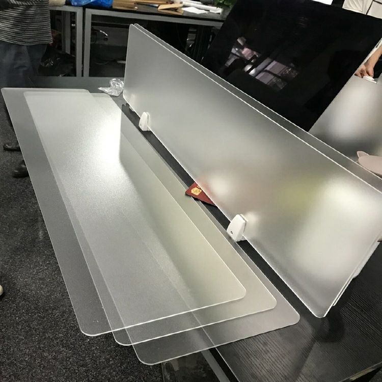 Desk Baffle Desktop Screen Partition Work Station Partition Board Wooden Cloth-Covered Board