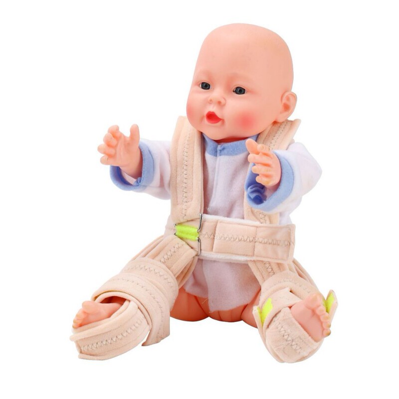 Hot-Selling Baby Hip Orthosis Pavlik Sling for Developmental Dysplasia Frog-Style External Fixation Brace for Calves